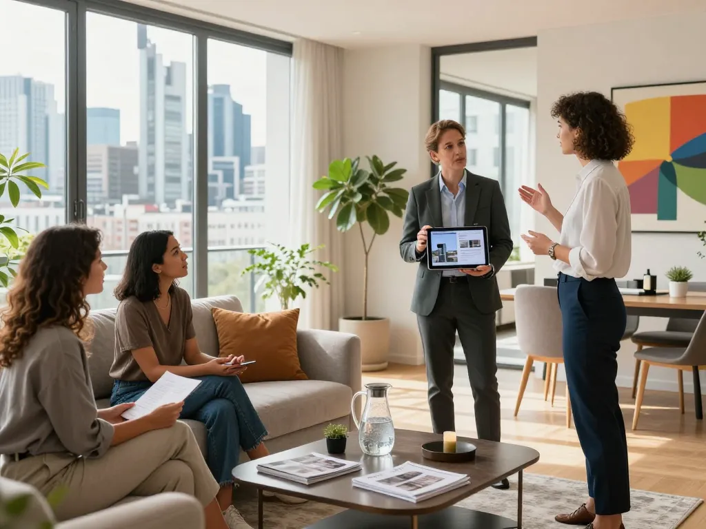 Immobilienmakler Frankfurt Dornbusch präsentiert ein modernes Apartment und zeigt urbanes Wohnen in Frankfurt.