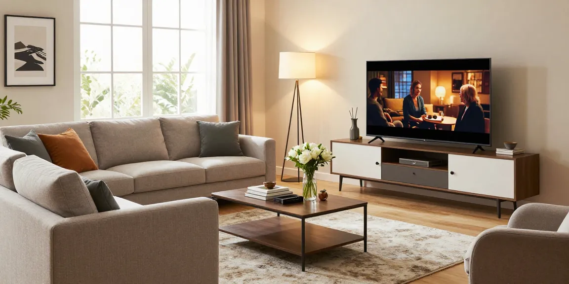 Entdecken Sie stilvolle günstige Möbel online in einem gemütlichen Wohnraum-Setup.